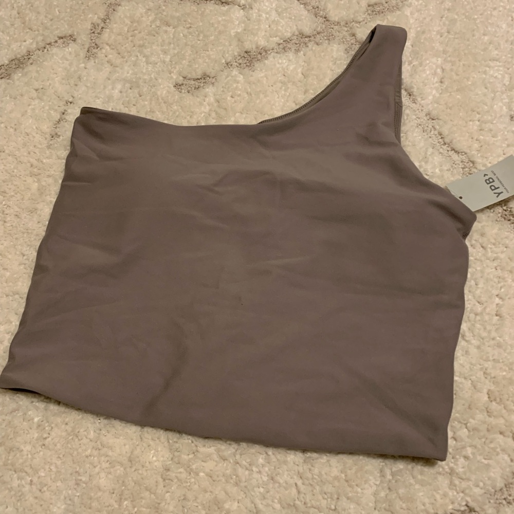 YPB One shoulder Workout Top